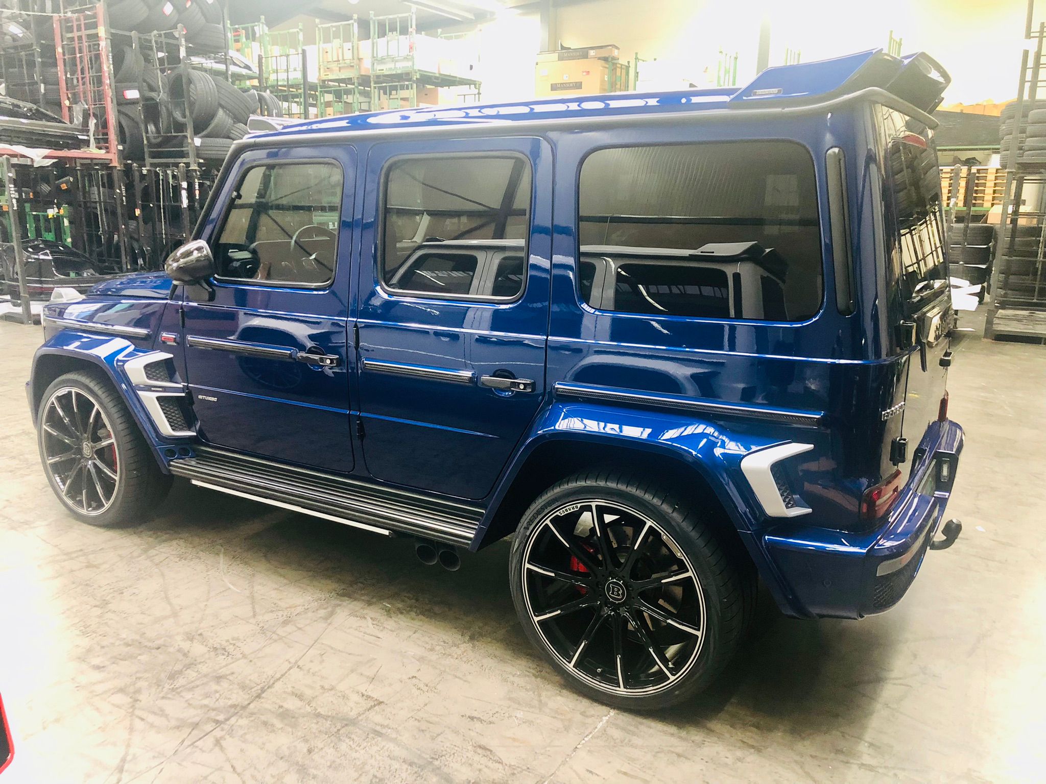 Brabus Mercedes-Benz G-Klasse in Blau
